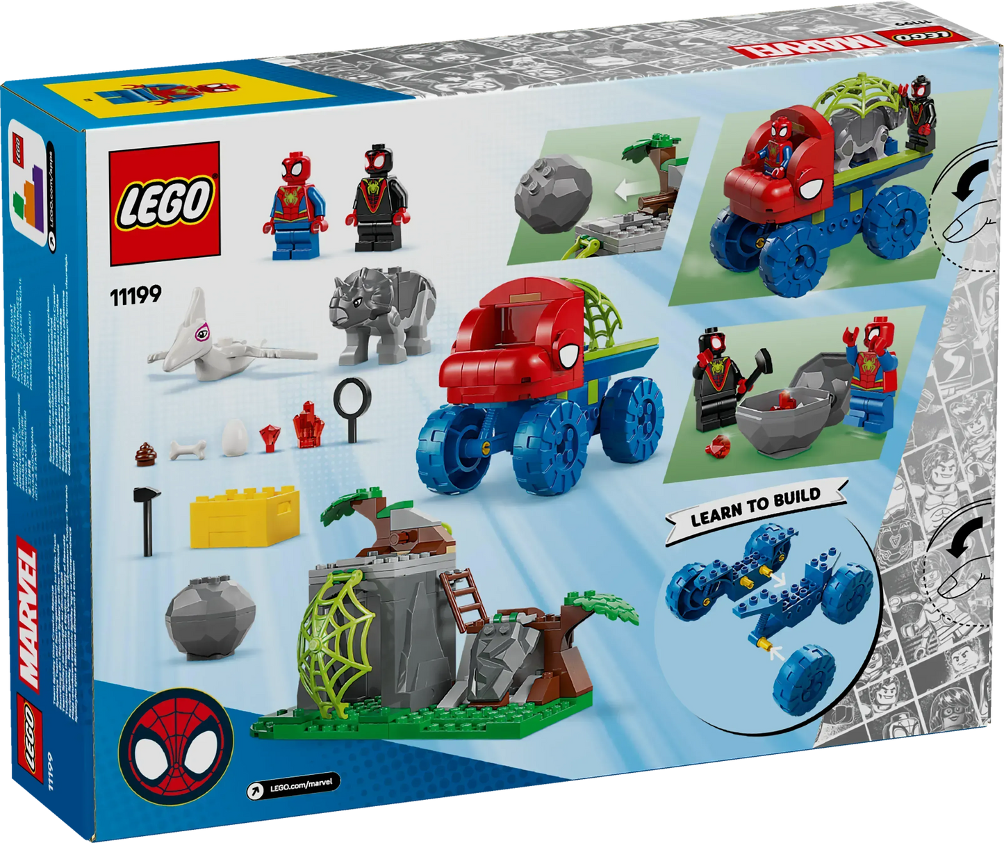 LEGO Dino Truck Rescue 11199 Spiderman (Pre-Order: January 2025)