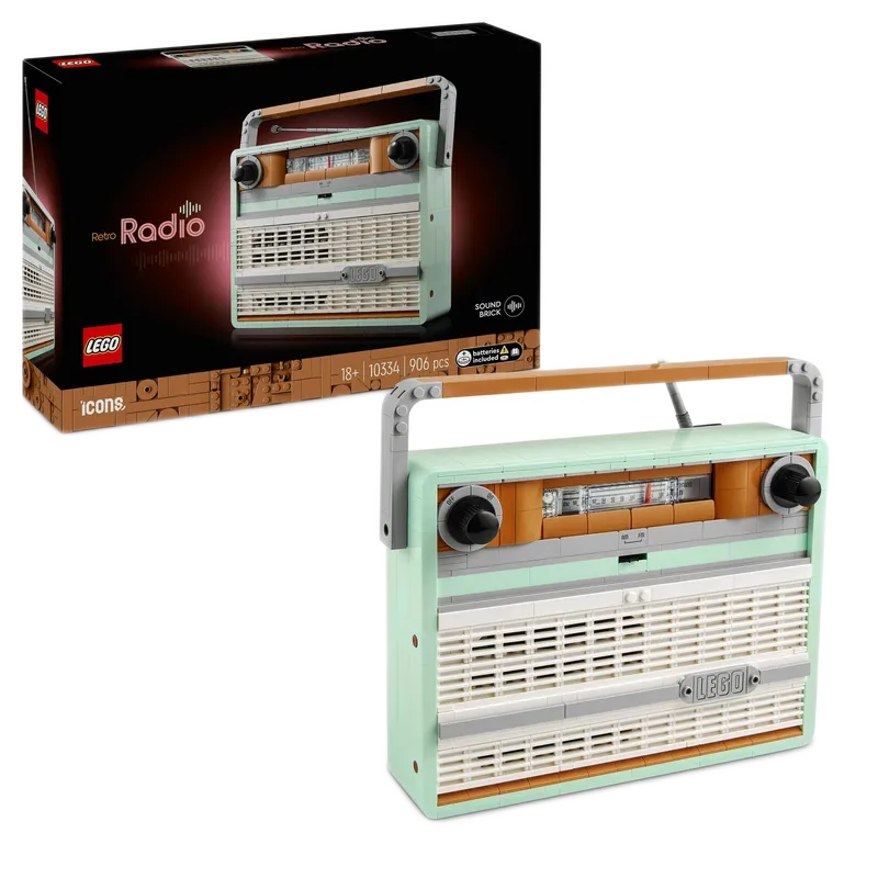 LEGO Retro Radio 10334 Icons (delivery: January 2025)