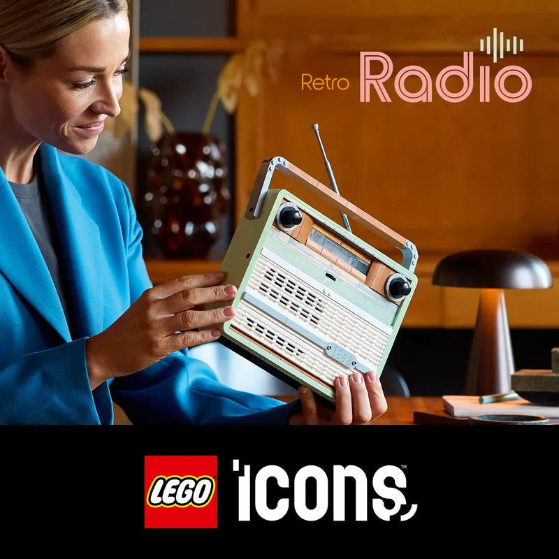 LEGO Retro Radio 10334 Icons (delivery: January 2025)