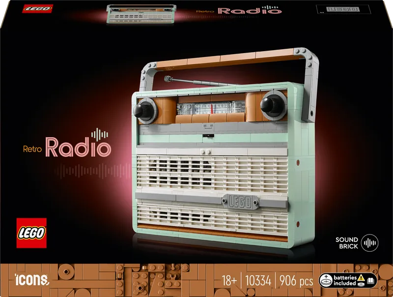 LEGO Retro Radio 10334 Icons (delivery: January 2025)