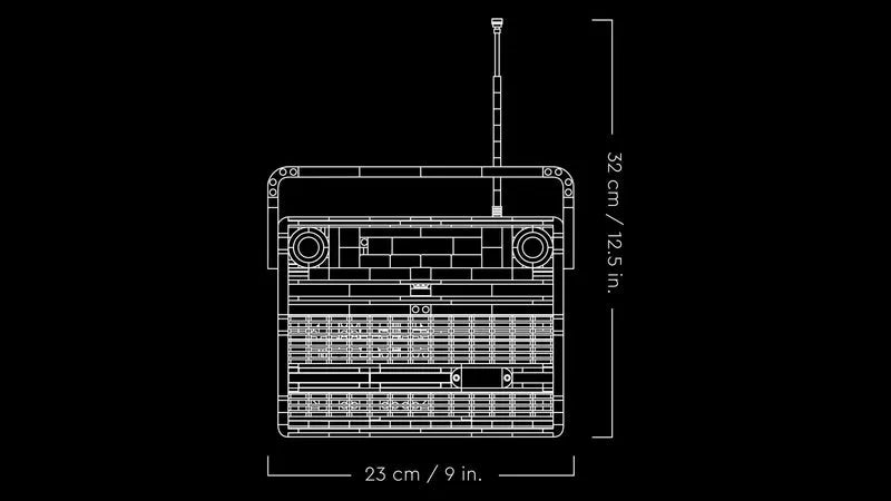 LEGO Retro Radio 10334 Icons (delivery: January 2025)