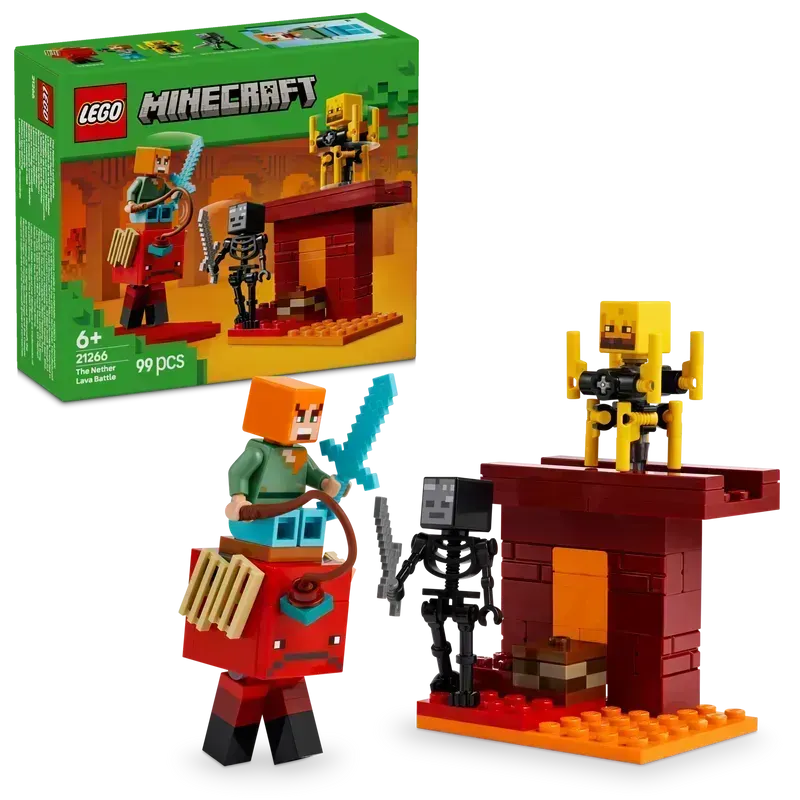 LEGO Die Netherlavaschlacht 21266 Ninjago