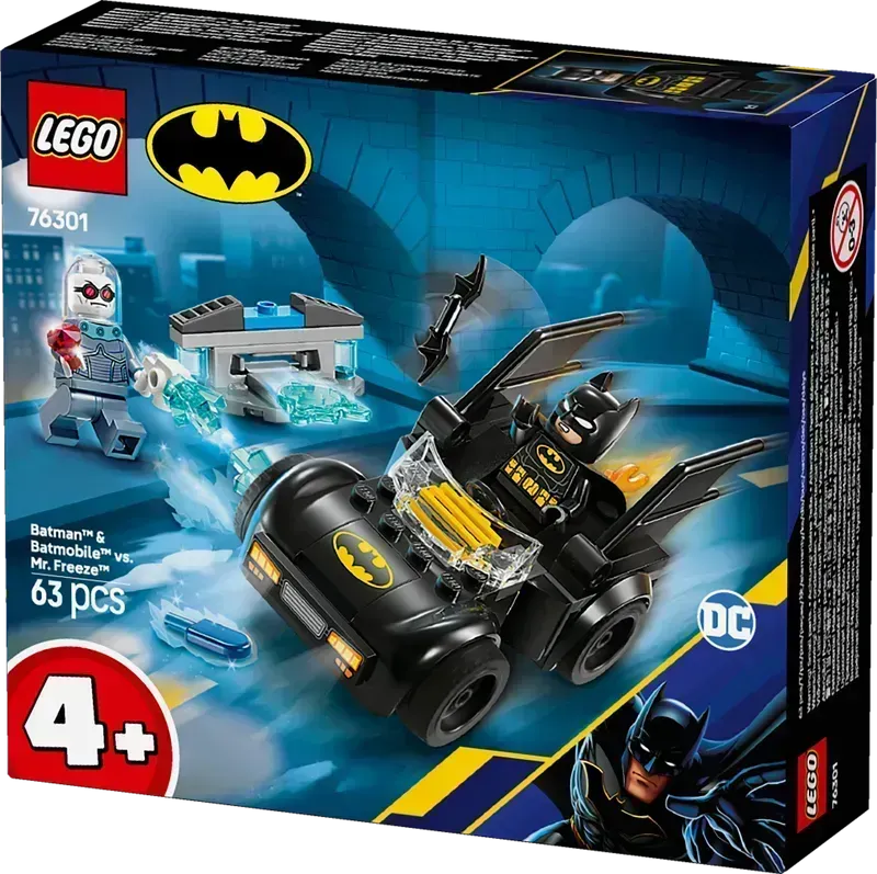 LEGO Batman & Batmobile Vs Mr. Freeze 76301 Batman (Delivery: January 2025)