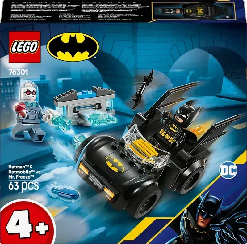 LEGO Batman & Batmobile Vs Mr. Freeze 76301 Batman (Delivery: January 2025)