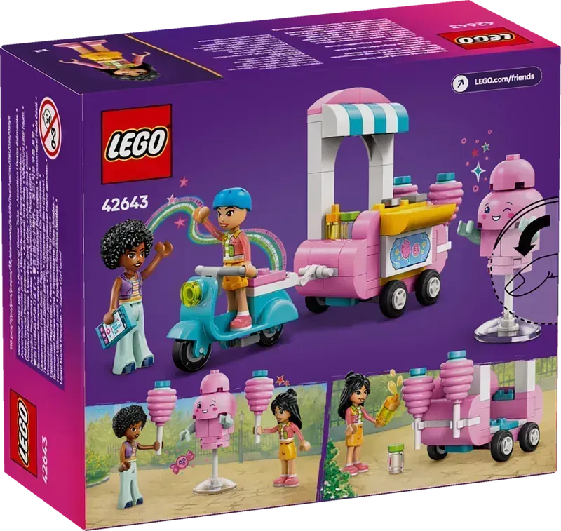 LEGO Zuckerwatte- und Knochenautos 42643 Friends