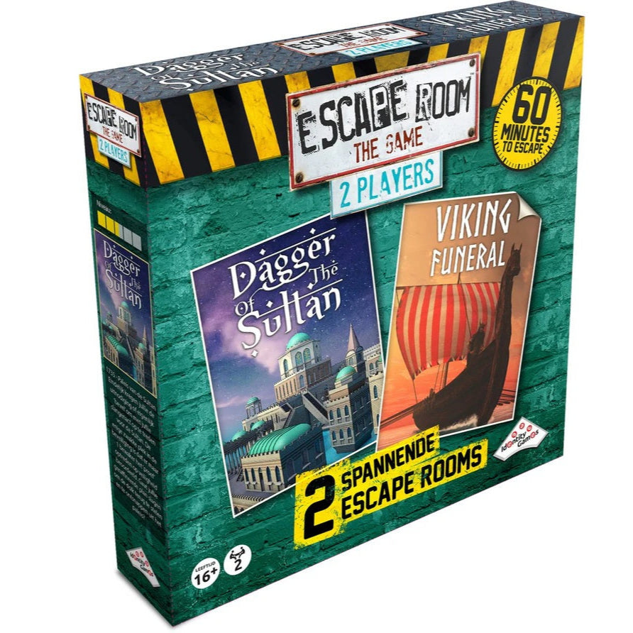 Escape Room The Game voor 2 spelers: Dagger of the Sultan/Viking Funeral