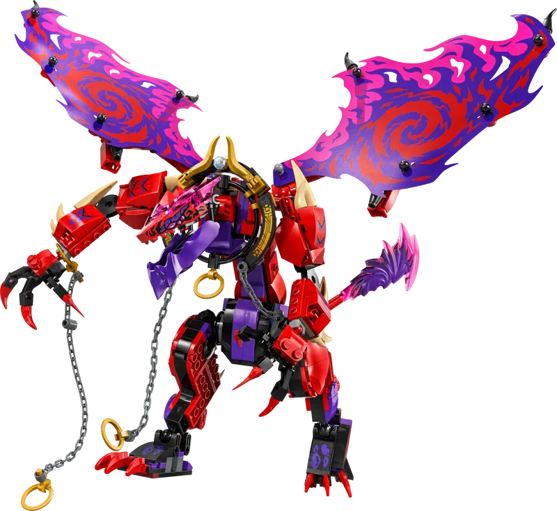 LEGO Lightning Tooth Chaos Dragon 71832 Ninjago (Pre-Order: March 2025)