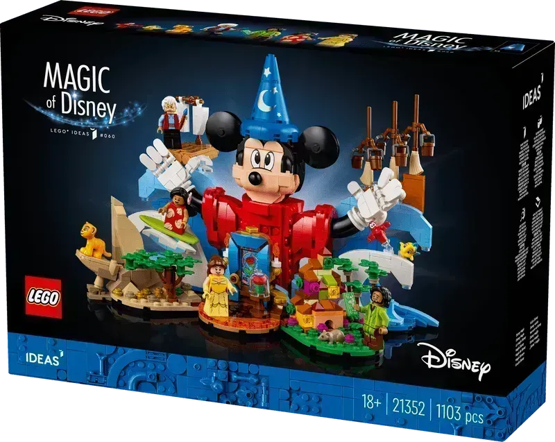 LEGO Disney 100 Celebration: Ein magisches Bauabenteuer 21352 Ideen