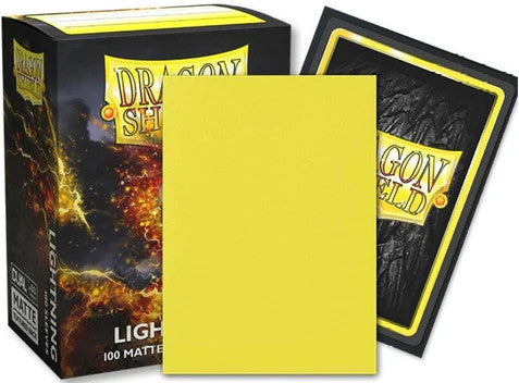 Dragon Shield Dual Matte Sleeves - Lightning (100 Sleeves)