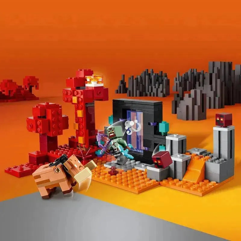 LEGO De Nether Poraal expeditie 21255 Minecraft LEGO MINECRAFT @ 2TTOYS | Official LEGO shopšš„° LEGO ā¬. 32.49