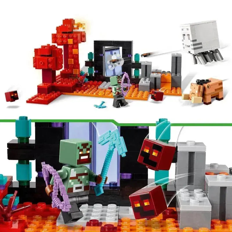 LEGO De Nether Poraal expeditie 21255 Minecraft LEGO MINECRAFT @ 2TTOYS | Official LEGO shopšš„° LEGO ā¬. 32.49