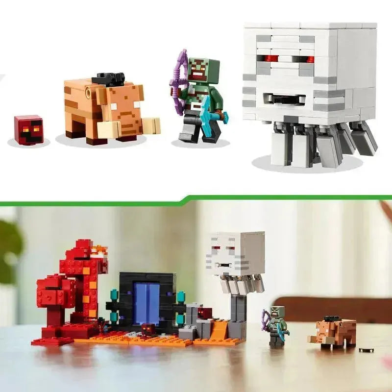 LEGO De Nether Poraal expeditie 21255 Minecraft LEGO MINECRAFT @ 2TTOYS | Official LEGO shopšš„° LEGO ā¬. 32.49