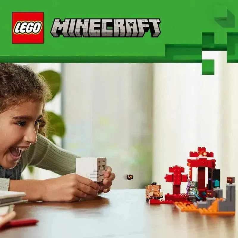 LEGO De Nether Poraal expeditie 21255 Minecraft LEGO MINECRAFT @ 2TTOYS | Official LEGO shopšš„° LEGO ā¬. 32.49