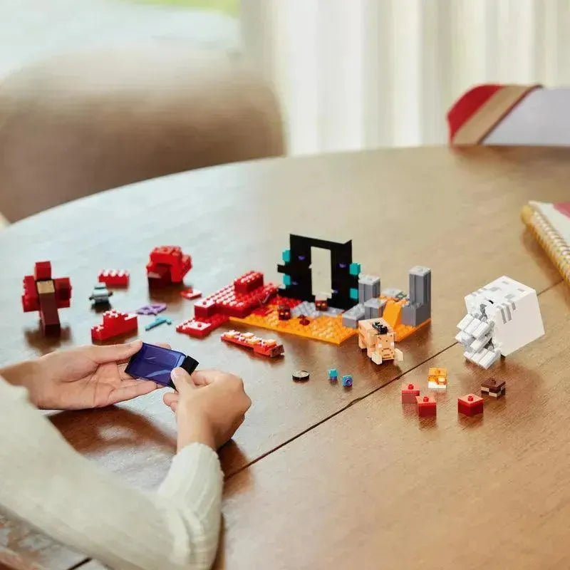 LEGO De Nether Poraal expeditie 21255 Minecraft LEGO MINECRAFT @ 2TTOYS | Official LEGO shopšš„° LEGO ā¬. 32.49