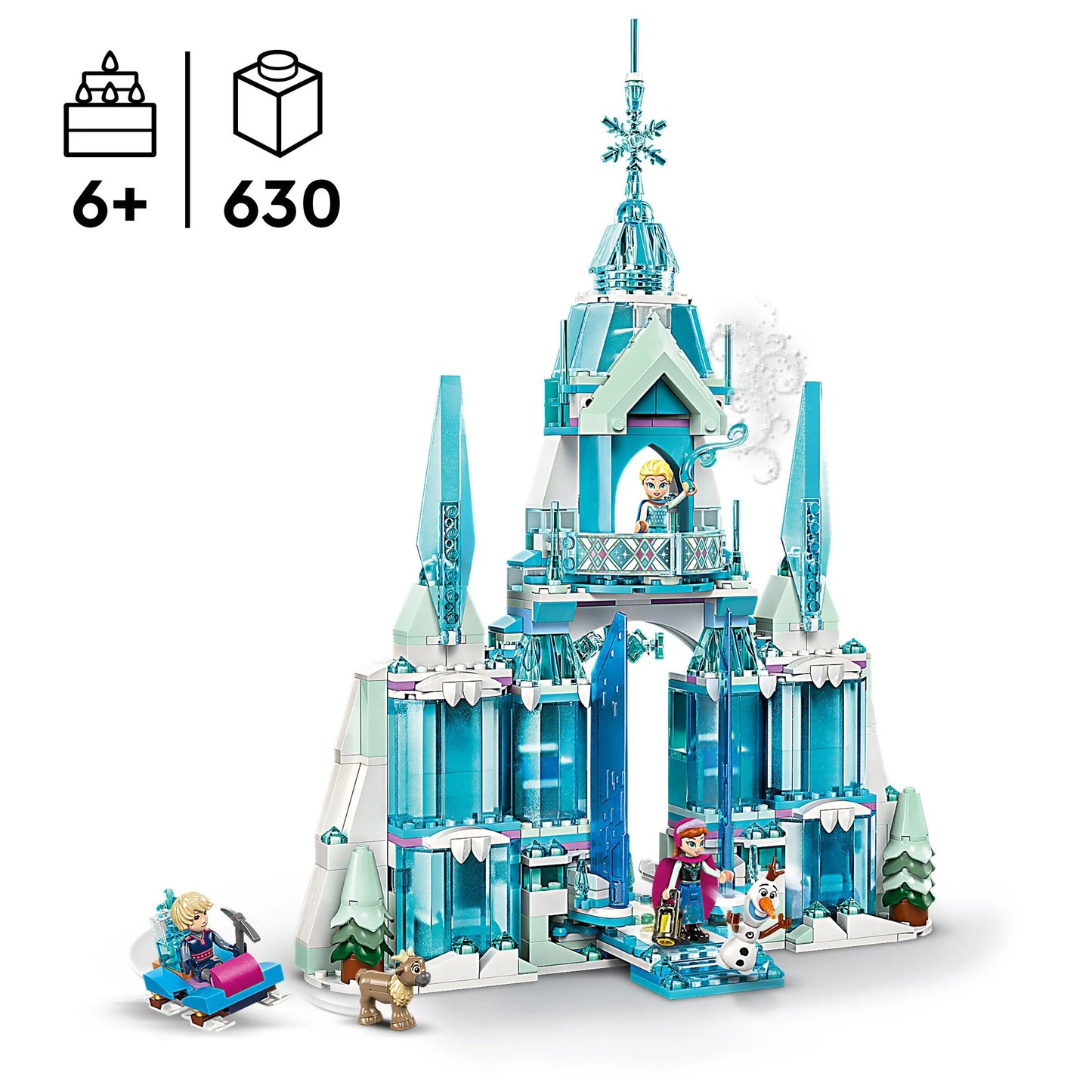 LEGO Elsa's Ijspaleis 43244 Friends LEGO DISNEY @ 2TTOYS LEGO ā¬. 84.49