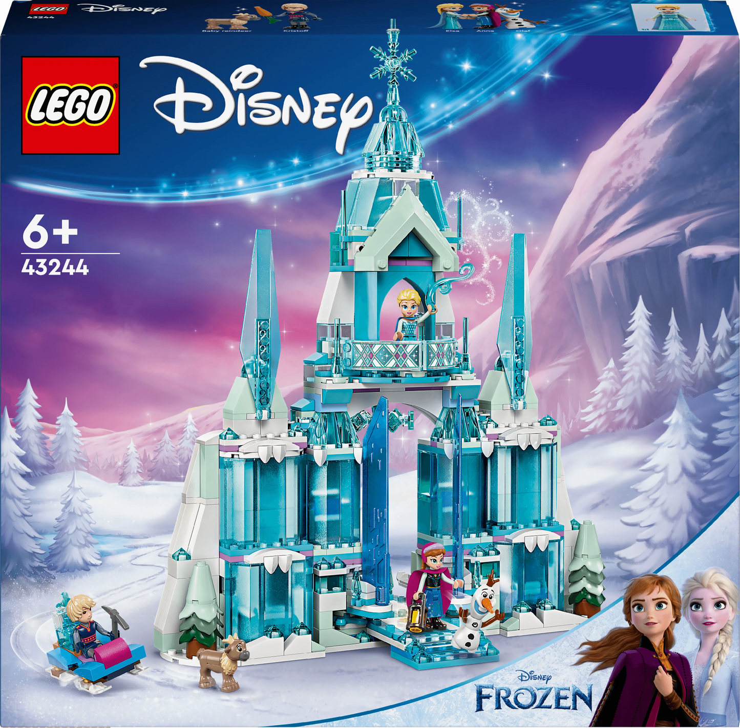 LEGO Elsa's Ijspaleis 43244 Friends LEGO DISNEY @ 2TTOYS LEGO ā¬. 84.49