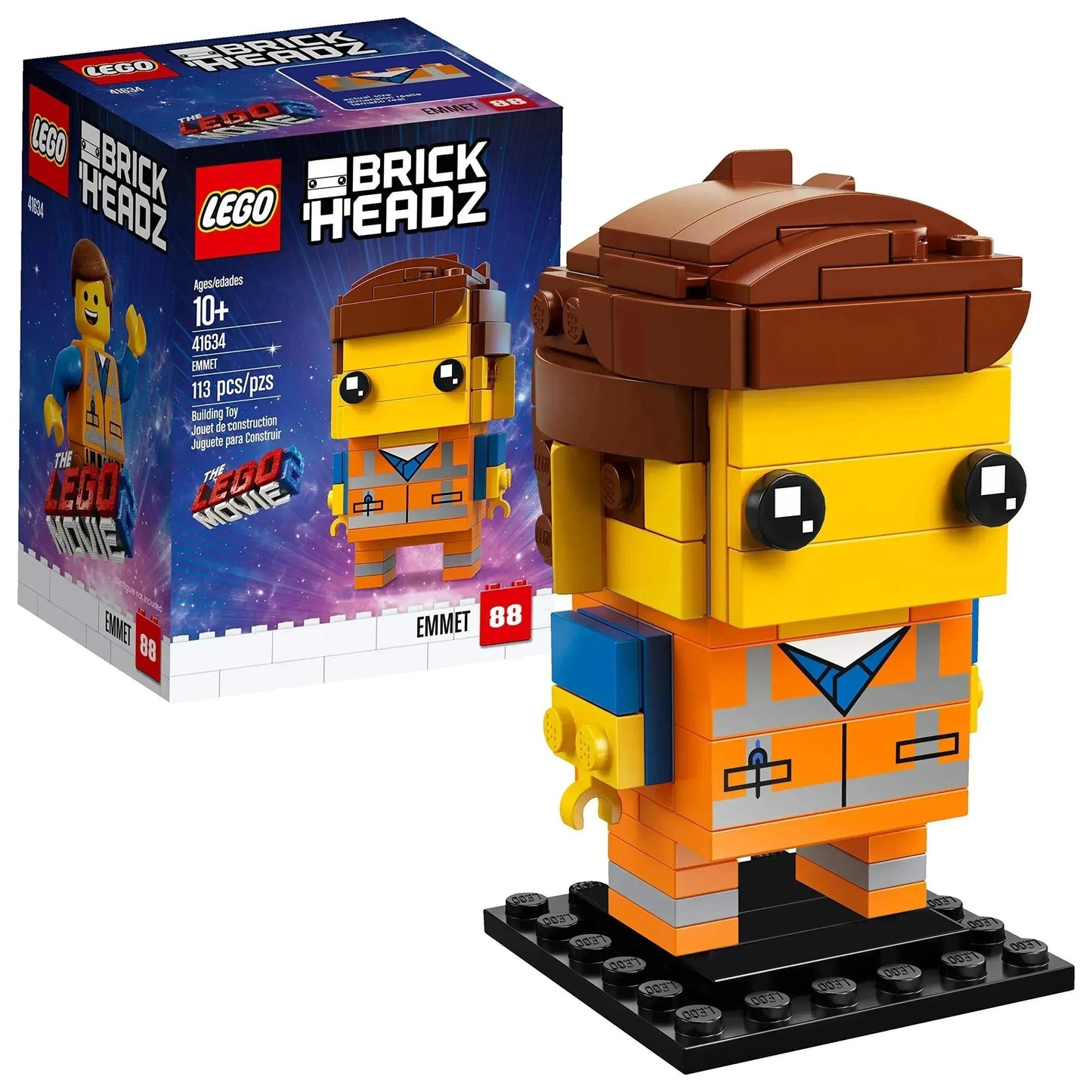 LEGO Emmet 41634 BrickHeadz (nr. 88) LEGO Emmet 41634 BrickHeadz 41634 @ 2TTOYS | Official LEGO shop😊🥰 LEGO €. 14.99