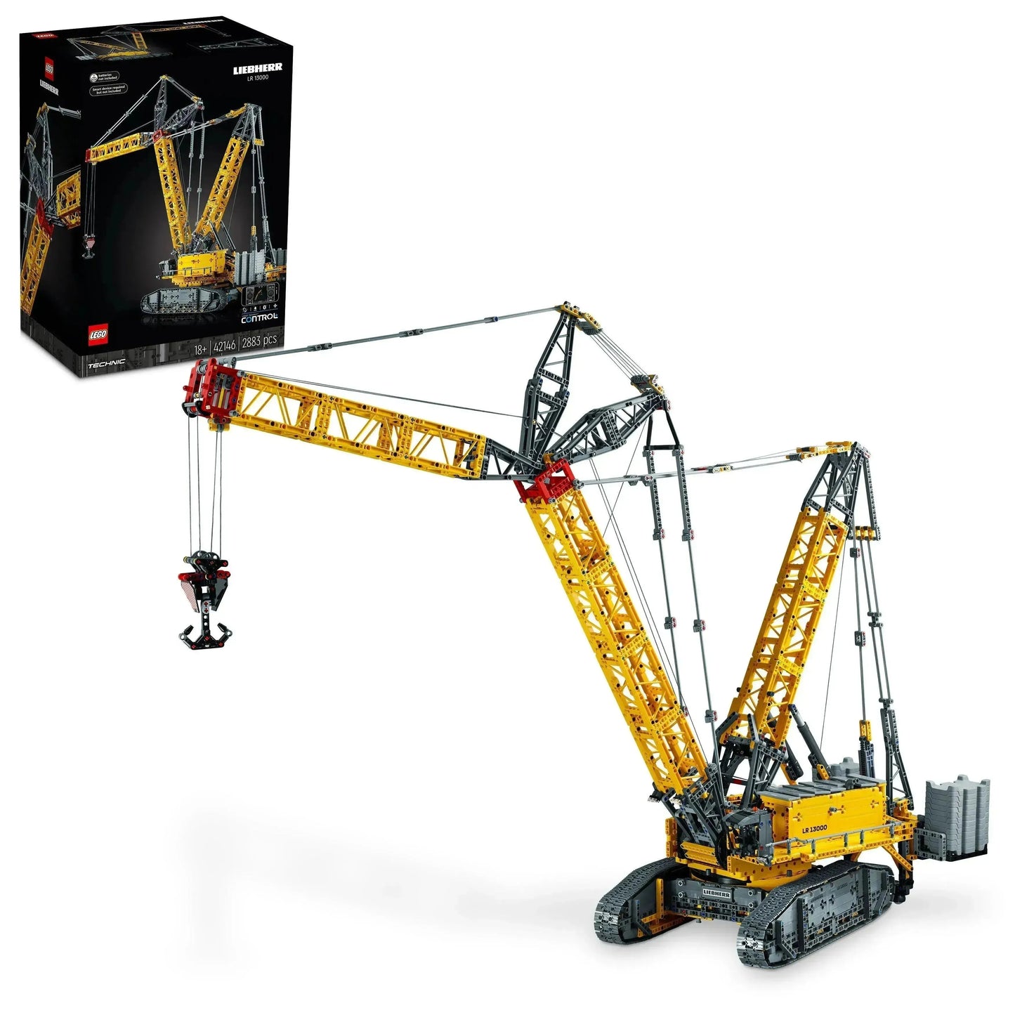 LEGO Liebherr Rupsbandkraan LR 13000 42146 Technic LEGO TECHNIC @ 2TTOYS | Official LEGO shopšš„° LEGO ā¬. 577.99