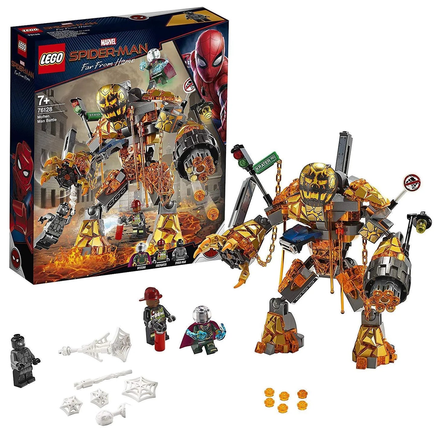 LEGO Molten Man gevecht 76128 Marvel Super Heroes LEGO Molten Man Battle 76128 Marvel Super Heroes 76128 @ 2TTOYS | Official LEGO shopšš„° LEGO ā¬. 29.99