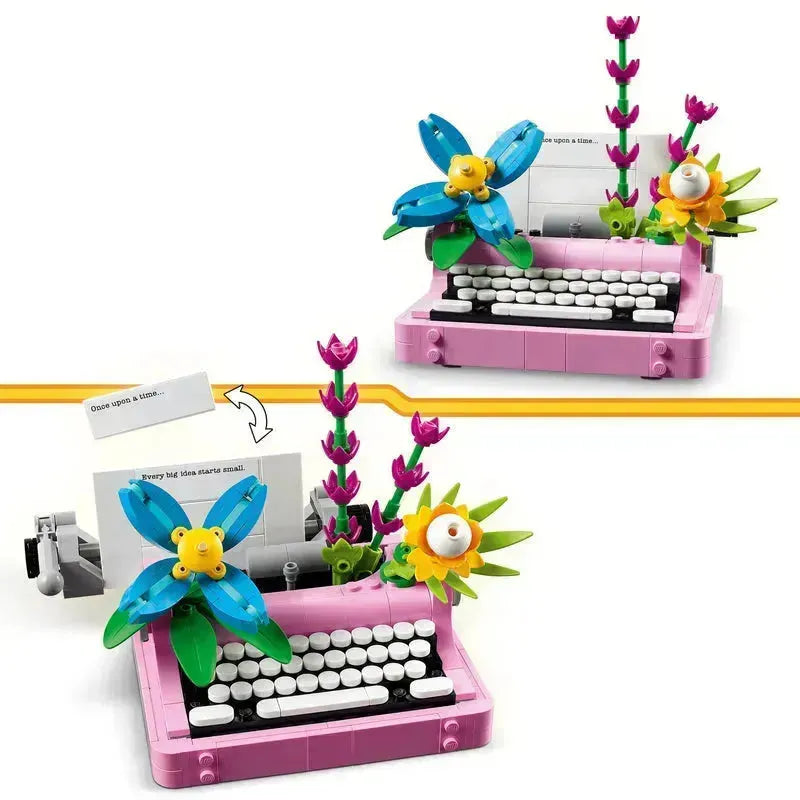 LEGO Typemachine met bloemen 31169 Creator 3-in-1 @ 2TTOYS | Official LEGO shop😊🥰 LEGO €. 26.49