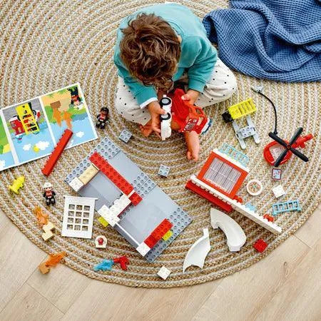 LEGO Brandweer kazerne met helikopter 10970 DUPLO LEGU DUPLO @ 2TTOYS | Official LEGO shop😊🥰 LEGO €. 84.99