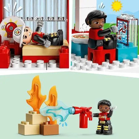 LEGO Brandweer kazerne met helikopter 10970 DUPLO LEGU DUPLO @ 2TTOYS | Official LEGO shop😊🥰 LEGO €. 84.99