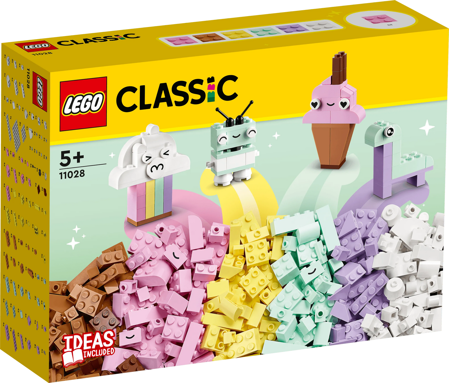 LEGO Creatief spelen met pastelkleuren 11028 Classic LEGO CLASSIC @ 2TTOYS | Official LEGO shopšš„° LEGO ā¬. 16.99
