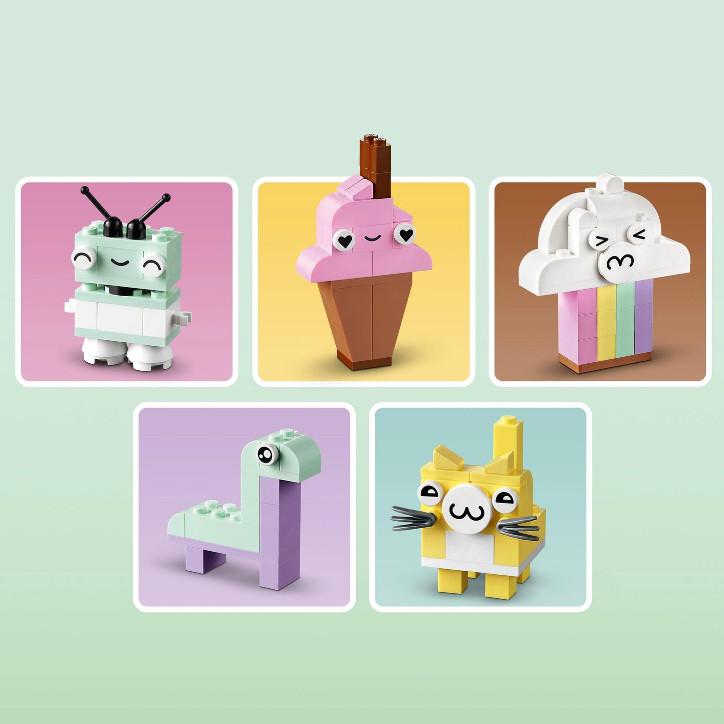 LEGO Creatief spelen met pastelkleuren 11028 Classic LEGO CLASSIC @ 2TTOYS | Official LEGO shopšš„° LEGO ā¬. 16.99