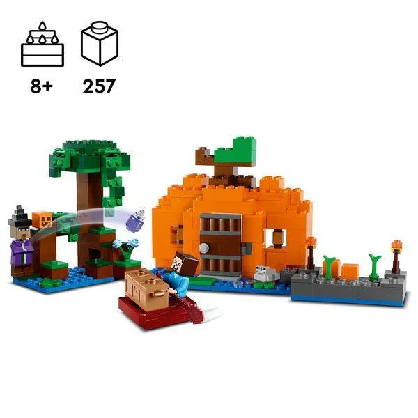 LEGO De pompoenboerderij 21248 Minecraft LEGO MINECRAFT @ 2TTOYS | Official LEGO shopšš„° LEGO ā¬. 32.24