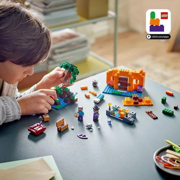 LEGO De pompoenboerderij 21248 Minecraft LEGO MINECRAFT @ 2TTOYS | Official LEGO shopšš„° LEGO ā¬. 32.24