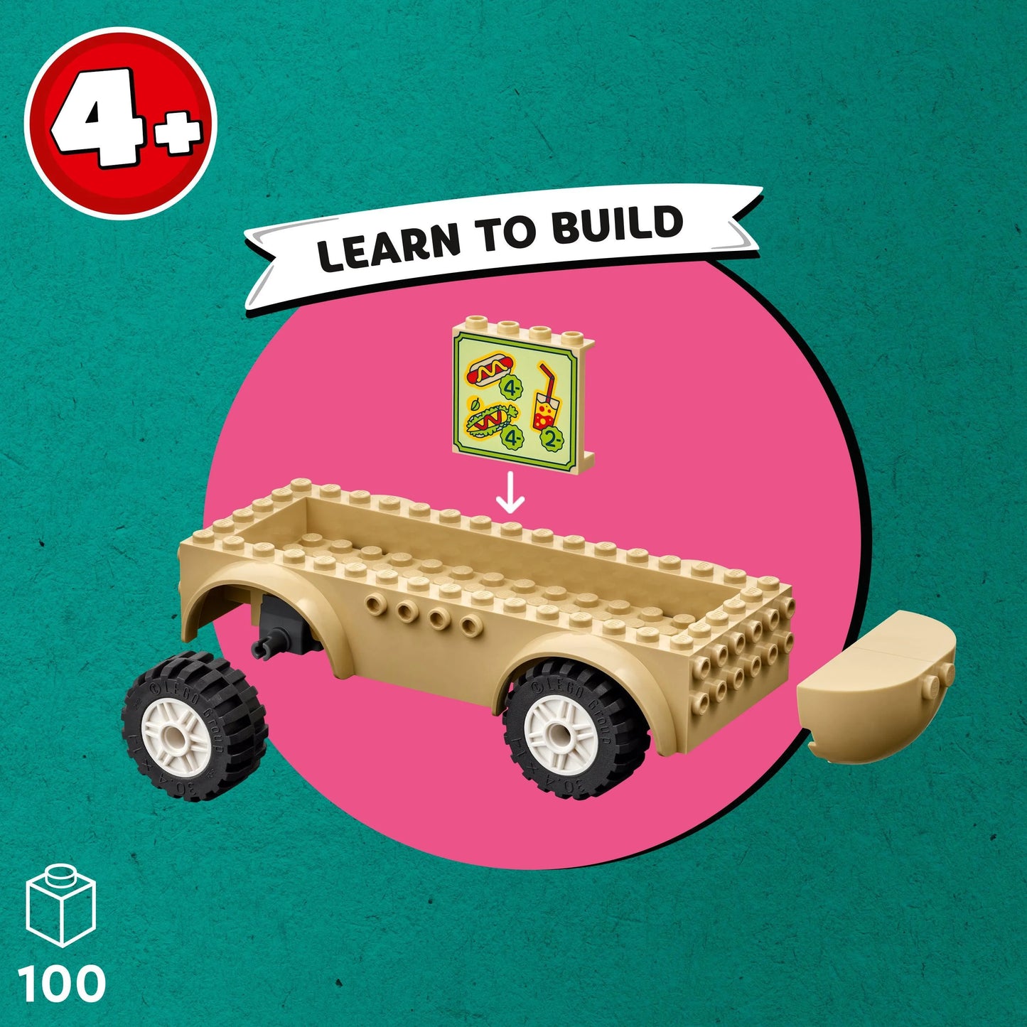 LEGO Hot Dog Food Truck 42633 Friends LEGO FRIENDS @ 2TTOYS | Official LEGO shop😊🥰 LEGO €. 24.99