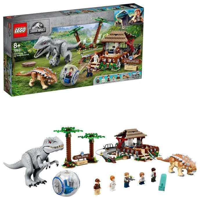LEGO Indominus Rex en Ankylosaurus Dino 75941 Jurassic World LEGO JURASSIC WORLD @ 2TTOYS | Official LEGO shopšš„° LEGO ā¬. 109.99