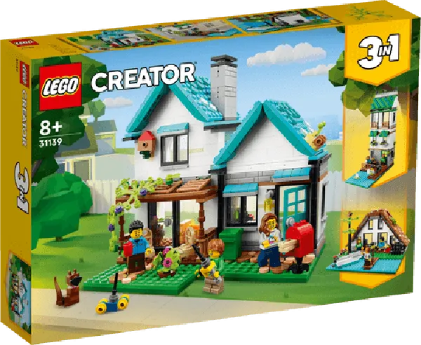 LEGO Knus huis 31139 Creator 3 in 1 LEGO CREATOR @ 2TTOYS | Official LEGO shopšš„° LEGO ā¬. 49.99