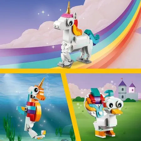 LEGO Magische eenhoorn 31140 Creator 3 in 1 LEGO CREATOR @ 2TTOYS | Official LEGO shop😊🥰 LEGO €. 8.48