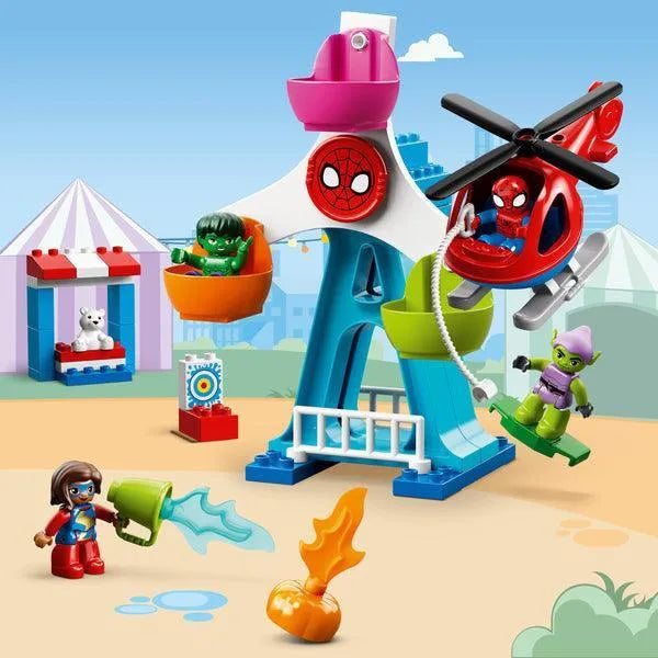 LEGO Spiderman en vrienden op de kermis 10963 DUPLO LEGO SPIDERMAN @ 2TTOYS | Official LEGO shopšš„° LEGO ā¬. 49.99