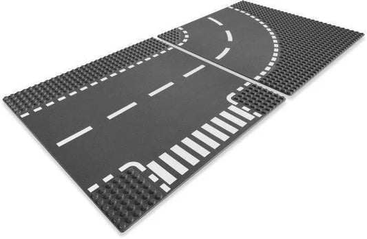 LEGO T-Junction & Curved Road Plates 7281 CITY LEGO CITY VILLE @ 2TTOYS | Official LEGO shopšš„° LEGO ā¬. 14.99