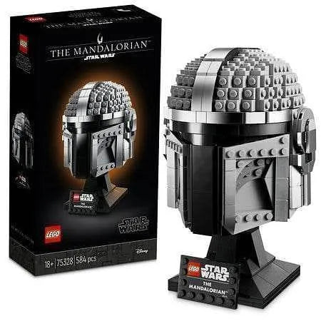 LEGO The Mandalorian helm 75328 StarWars LEGO STARWARS @ 2TTOYS | Official LEGO shopšš„° LEGO ā¬. 59.48