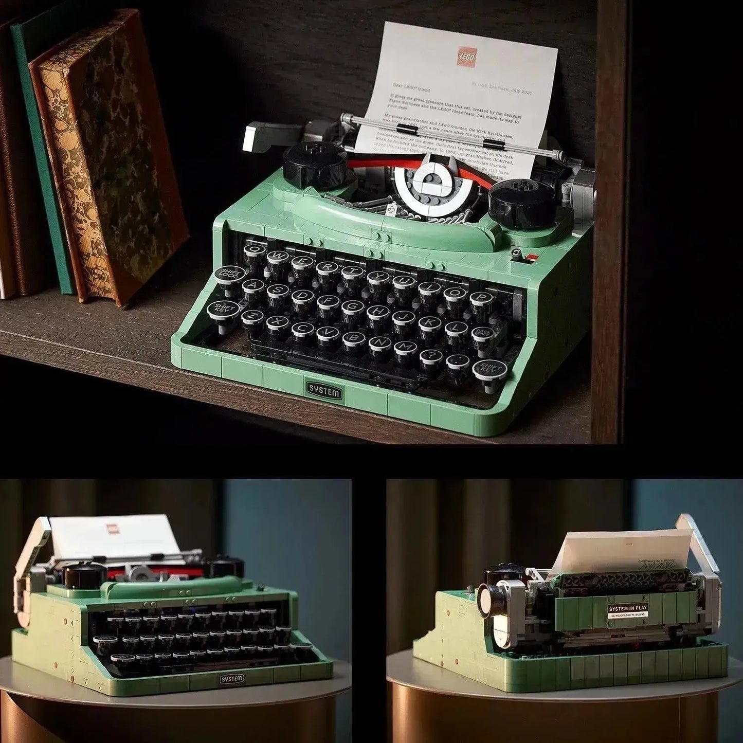 LEGO Type machine / Typewriter 21327 Ideas (USED) LEGO IDEAS @ 2TTOYS | Official LEGO shop😊🥰 LEGO €. 174.99