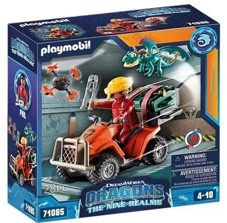 PLAYMOBIL Icaris Quad & Phil 71085 Dragons: The Nine Realms PLAYMOBIL DRAGONS @ 2TTOYS | Official LEGO shopđđ„° PLAYMOBIL âŹ. 19.99