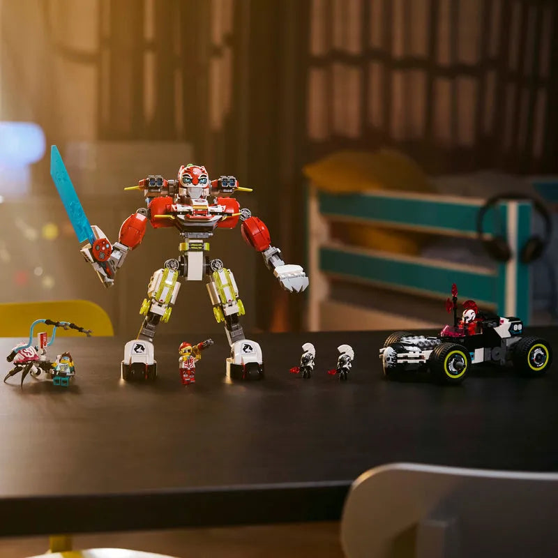 LEGO Coopers Tiger Mech &amp; Zero's HotRod 71497 Dreamzzz (Pre-Order: January 2025)