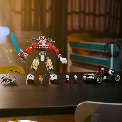 LEGO Coopers Tiger Mech &amp; Zero's HotRod 71497 Dreamzzz (Pre-Order: January 2025)