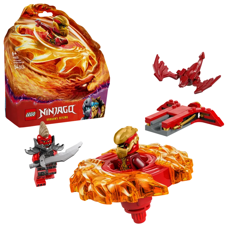 LEGO Kai's Spinjitzu Dragon Spinner 71823 Ninjago (Pre-Order: January)