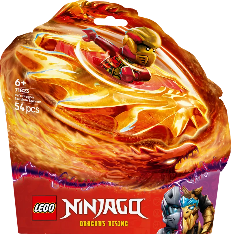 LEGO Kai's Spinjitzu Dragon Spinner 71823 Ninjago (Pre-Order: January)