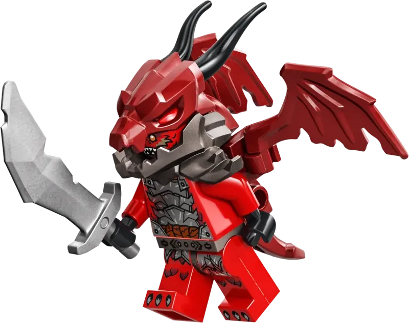 LEGO Lightning Tooth Chaos Dragon 71832 Ninjago (Pre-Order: March 2025)