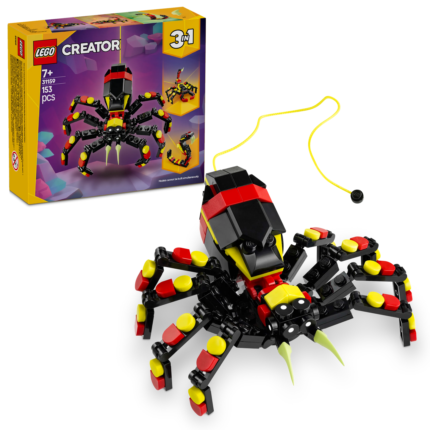 LEGO Wild Animals: Spannende Spinne 31159 Creator 3-in-1