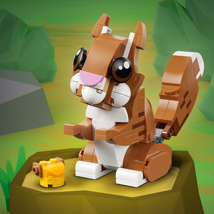 LEGO® Creator 3in1 Schattige dieren: Speelse Puppy - Dierenset - Bouw Om tot Eekhoorn of Eend - 31382