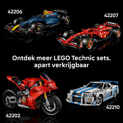 LEGO Technic 1966 Ford GT40 MKII Racewagen Vintage Auto Bouwpakket voor Volwassenen 42223