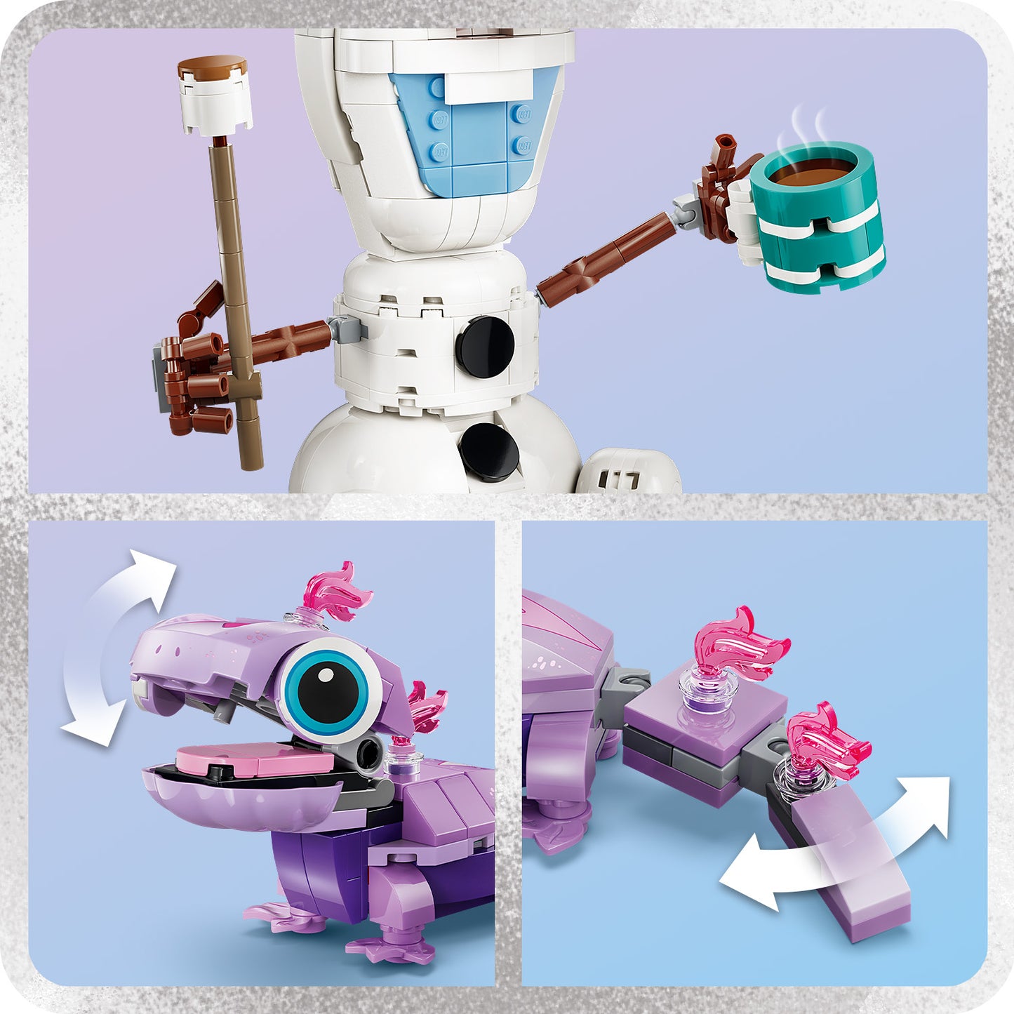 LEGO® ǀ Disney Frozen Olaf en Bruni's Picknickplezier - Bouwset voor Kinderen Vanaf 7 Jaar - 43287