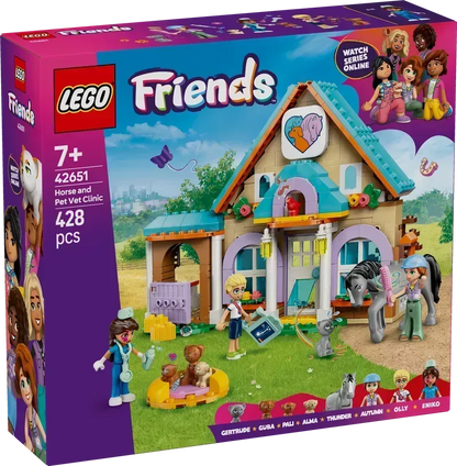 LEGO Pferde und Tierklinik 42651 Friends
