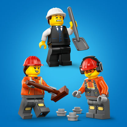 LEGO® City Cementwagen - Groot Bouwvoertuig met 3 Minifiguren voor Kinderen Vanaf 7 Jaar - 60478